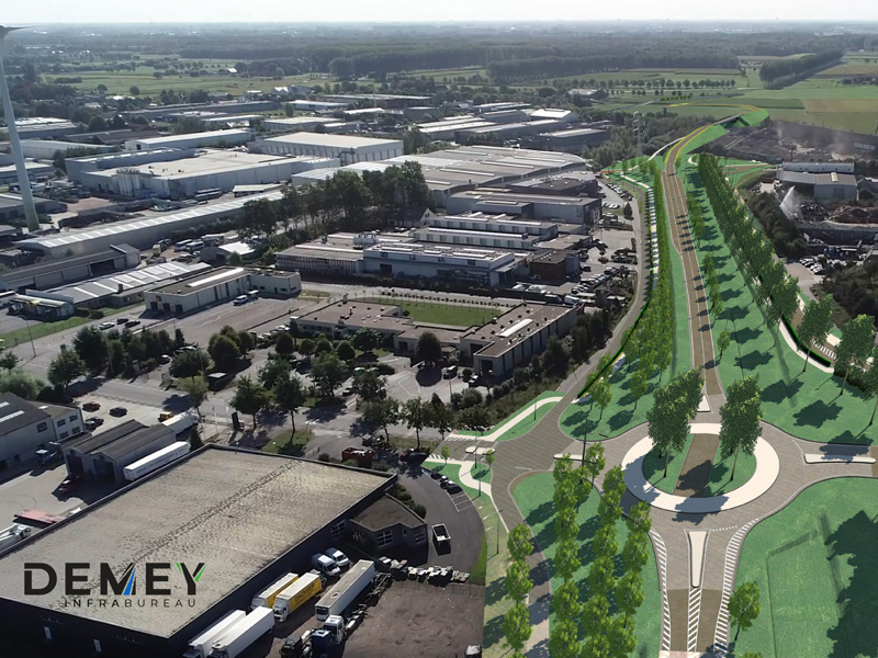 Nieuwe zuidelijke ring rond Eeklo
